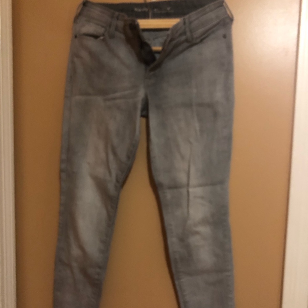 Old Navy Grey Rockstar Skinny Jeans